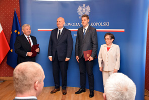 H. Krystek, Z. Hoffman, M. Naworski i B. Ratajewska