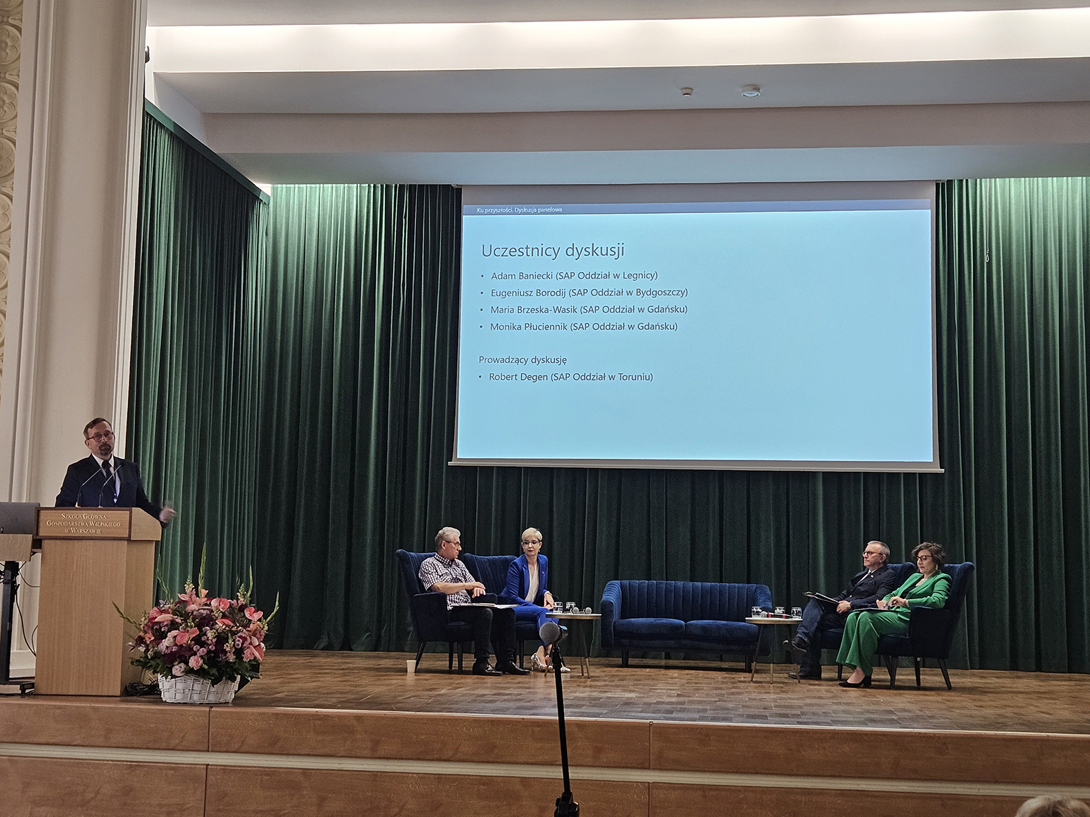 60 lecie SAP Dyskusja panelowa Ku przyszłości