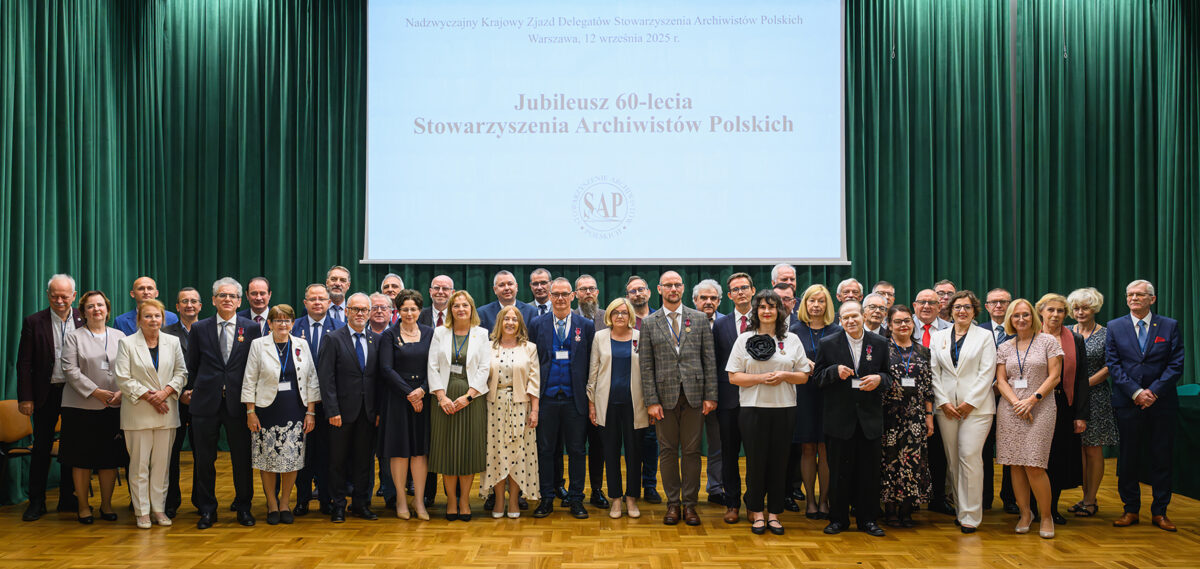 POLSKA:WARSZAWA 60-lecie Stowarzyszenia Archiwistów Polskich